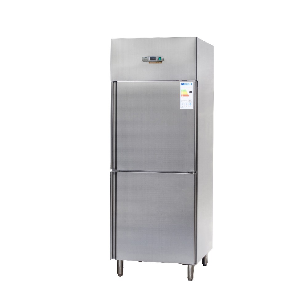 2-Half Door Upright Chiller & Freezer