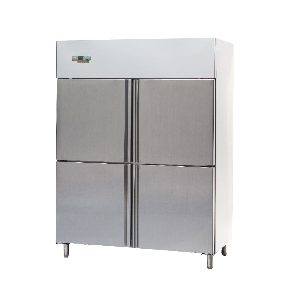 4-Half Door Upright Chiller & Freezer