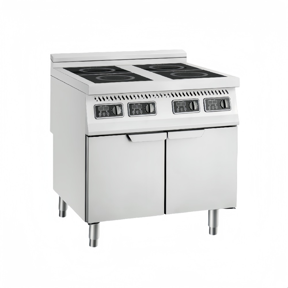 4 Plates Induction Cooker With Cabinet